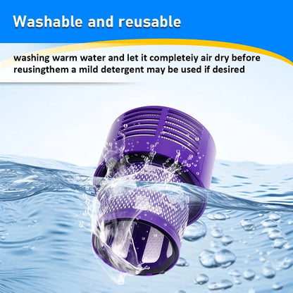 For Dyson V10 US SV12 Filter Hepa Accessories Robot Vacuum Cleaner Washable Filter Replacement Cleaning Spare Parts Beauty World Shop