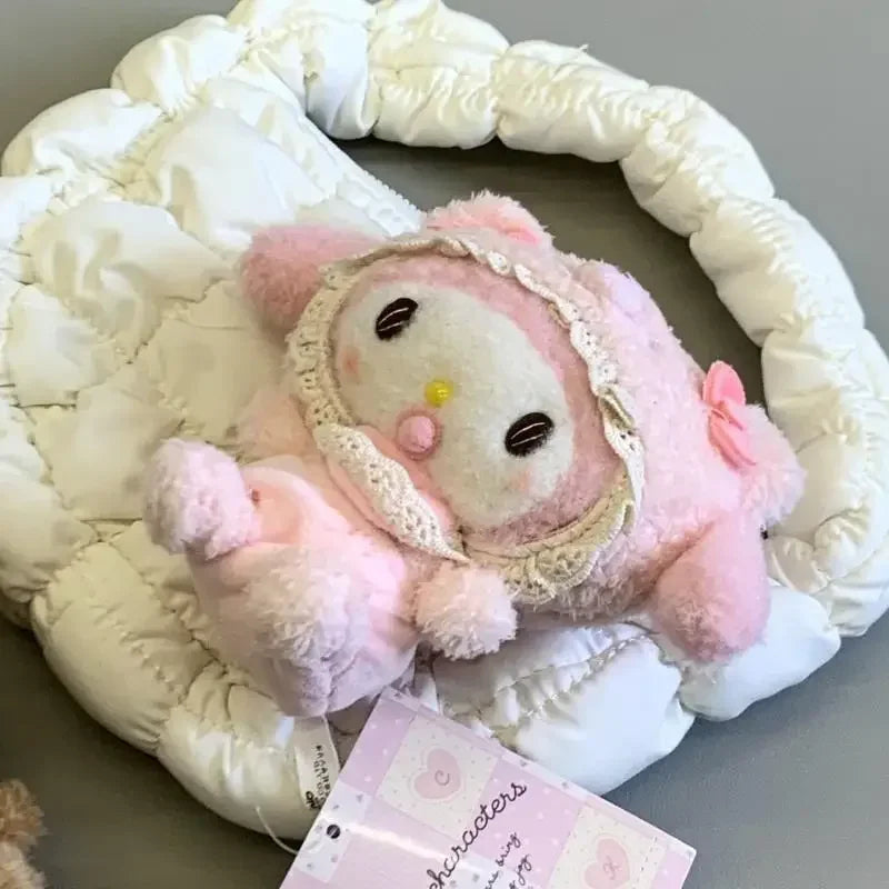 Kawai Latte Kuromi My Melody Cinnamoroll Nipple Baby 10Cm Plush Doll Pendant Ornaments Cute Gift Beauty World Shop