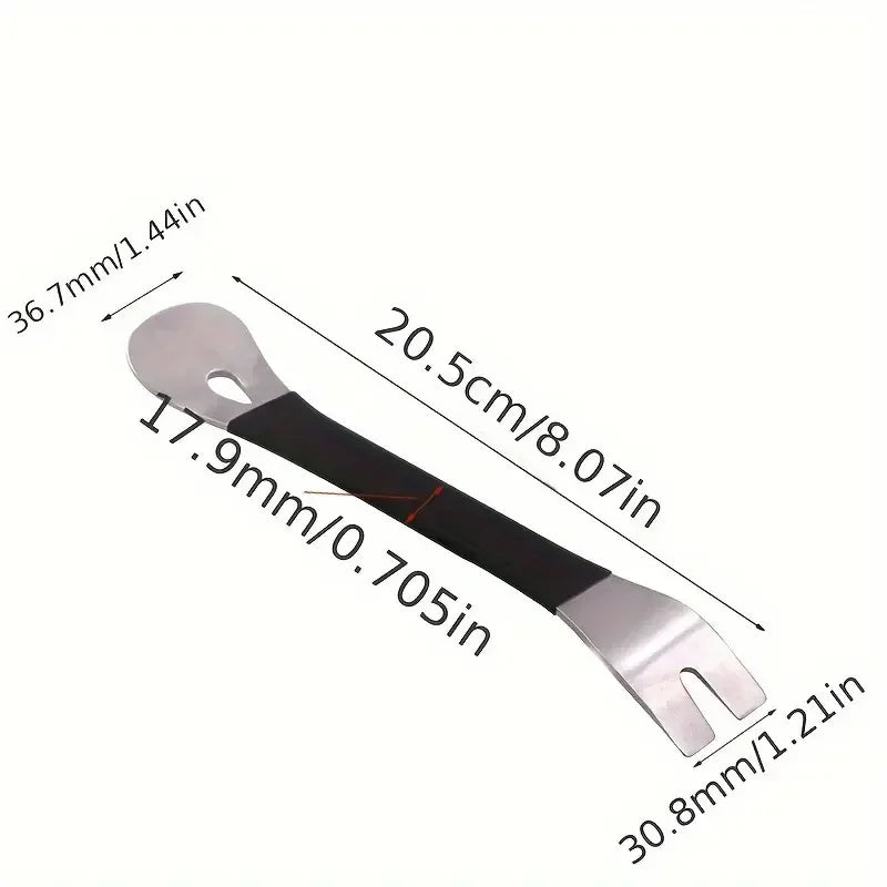 1pc Car Installation Tool For Dismantling Navigation, Sound Insulation, Instrument Panel Foot Pad Trims, Prying Door Panel Drive Beauty World Shop