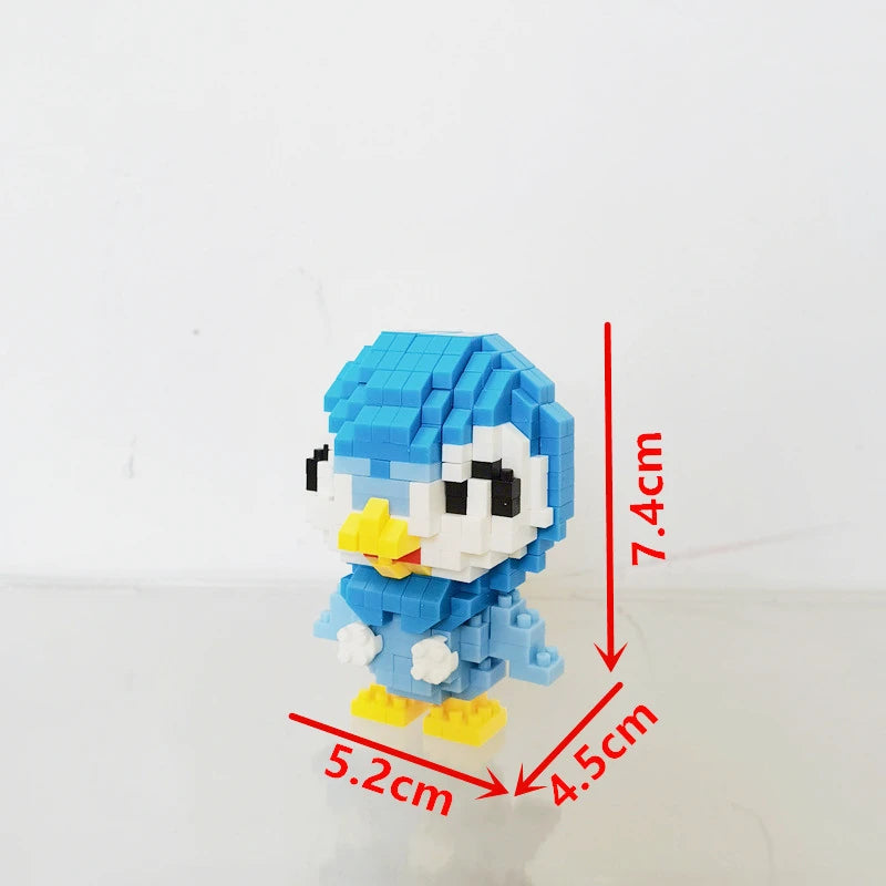 75 Style Building Blocks Assembly Anime Picachu Charizard Doll Blastoise Bulbasaur Gengar Bricks Figures Toy for Kid Gift Beauty World Shop