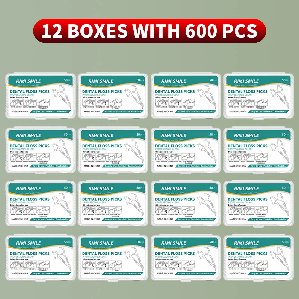 50/150/300/600/1000 PCS dental floss sticks oral care tools Beauty World Shop