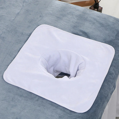 40*80cm Thickened Beauty SPA Massage Table Planking Face Towel With Hole Bed Bandana Beauty World Shop