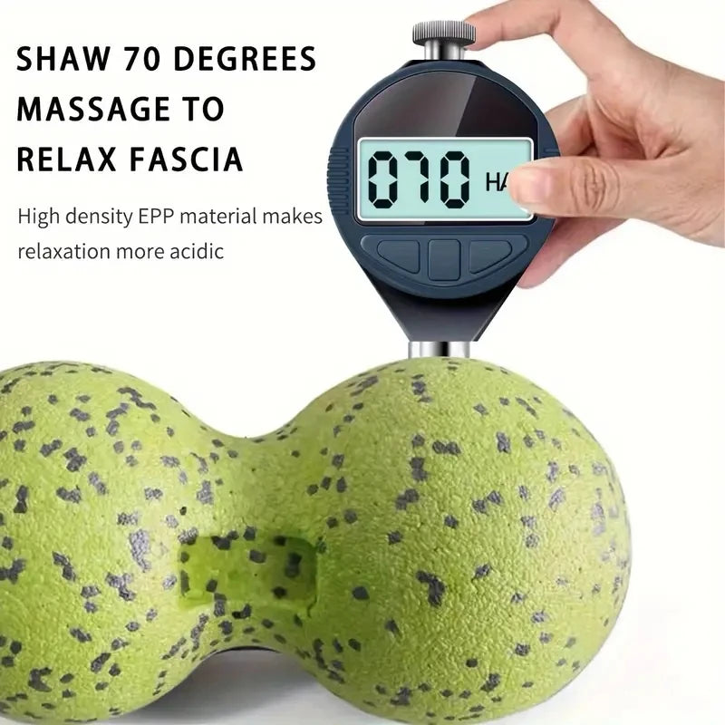 High Density Massage Ball Peanut Massage Ball, Double Long Hockey Ball Massage Roller Ball For Deep Tissue Muscle Massage Beauty World Shop