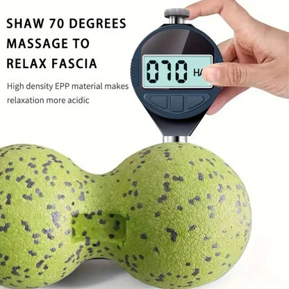 High Density Massage Ball Peanut Massage Ball, Double Long Hockey Ball Massage Roller Ball For Deep Tissue Muscle Massage Beauty World Shop