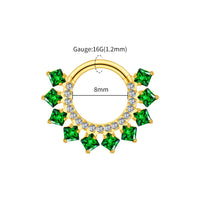 Gold Green 1.2x8mm