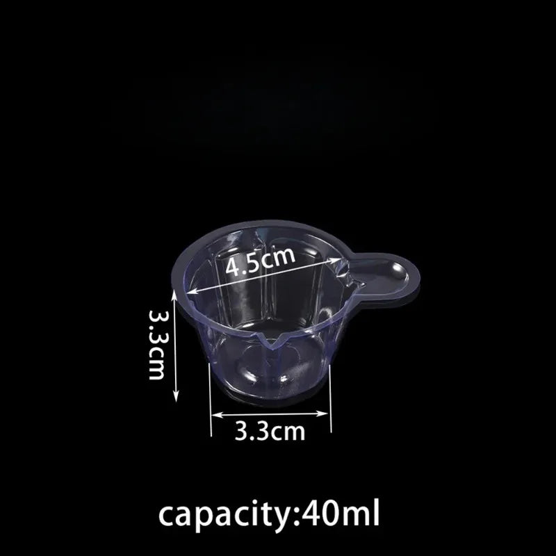 DIY Epoxy Resin Crafts Silicone Resin Mold Tool Plastic Disposable Cups Dispenser for Jewelry Making Beauty Trend Shop