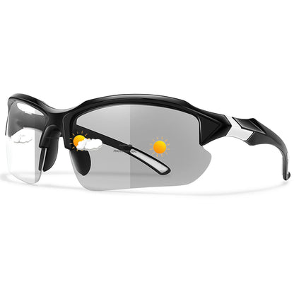 Photochromic Cycling Sunglasses Men Outdoor Sports Tactical Camouflage Goggles Vintage Driving Riding Fishing Windproof Beauty World Shop