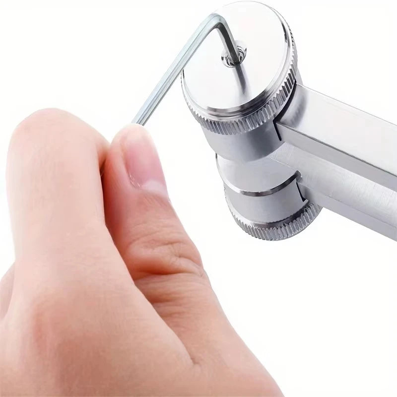 128Hz Tuning Fork  for Sound Therapy Stress Reduction Otoacoustic Emission Testing and Ear Cleaning Tools (Mallet&Wrench Include Beauty World Shop