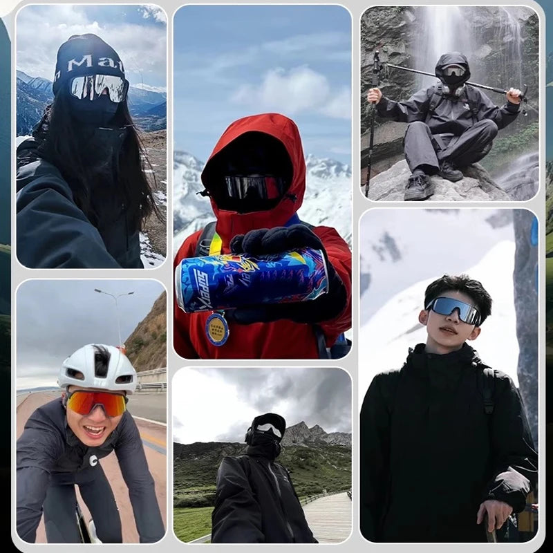 1/2/8pcsPolarized Cycling Sunglasses Outdoor Sport Cycling Riding Running Skiing Goggle Windproof Fishing Eyewear for Men Women Beauty World Shop