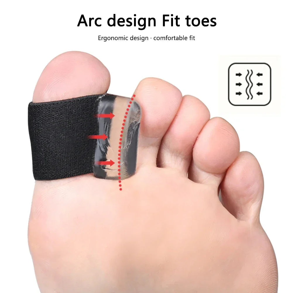 1Pair Hallux Valgus Appliance Daily Wear Silicone Foot Hallux Valgus Braces Elastic Toe Straightener Corrector for Foot Supplies Beauty Trend Shop