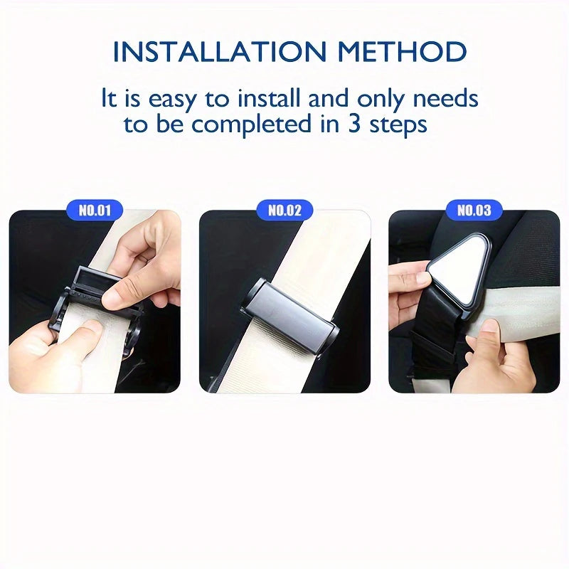 Car Child Safety Belt, Prevents Movement, Adjustable Fastener, Safe and Comfortable, Anti-Neck-Strangling Seat, Simple and Convenient Limiter Beauty World Shop