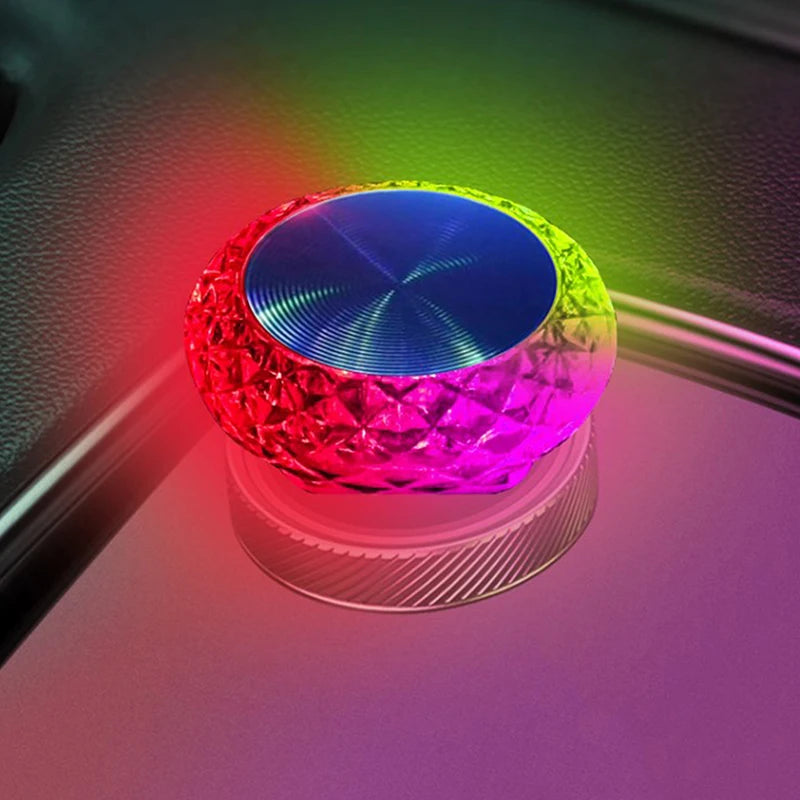 Portable Car USB Ambient Light Mini LED Decorative Atmosphere Lamps For Auto Interior Environment Light Computer Light Plug Play Beauty World Shop