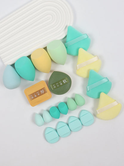 20 Pcs Pink Makeup Sponge and Makeup Puff Set Suitable for Face Cream and Powder Concealer Powder Makeup Machine Beauty World Shop