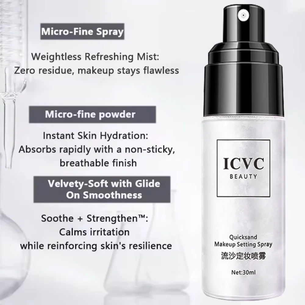30ml Makeup Fixer Spray Waterproof Sweatproof Long Lasting Oil Control Hydrating Makeup Fixing Setting Spray Cosmetics New Beauty World Shop