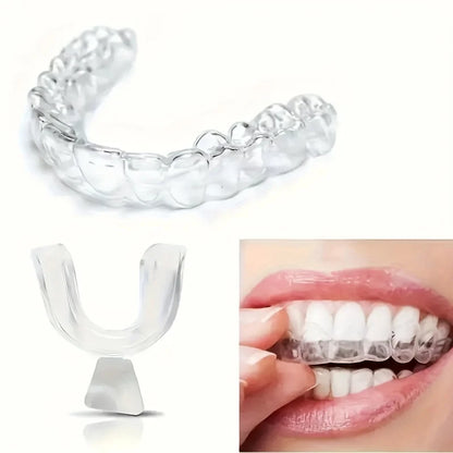 Silicone Mouth Guard Teeth Protector Night Guard Mouth Tray for Bruxism Grinding Non-snoring Teeth Whitening Protection Beauty World Shop