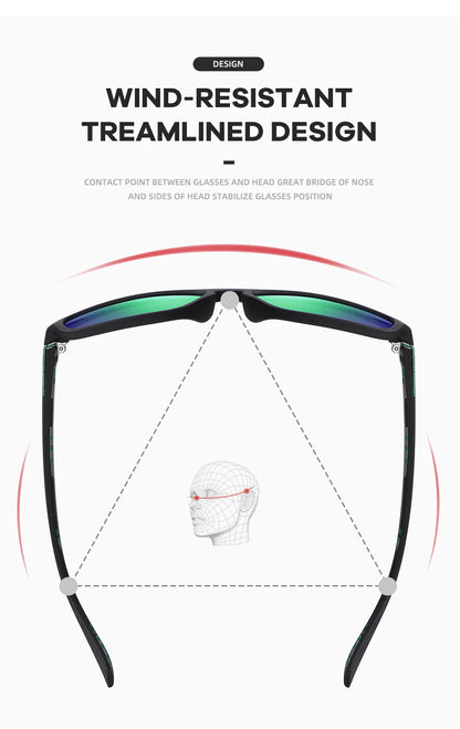 VAGHOZZ Brand Classic Sunglasses Men UV400 Fishing Sun Glasses Women Square Outdoor Male Sport Eyewear Driving Shades Beauty World Shop
