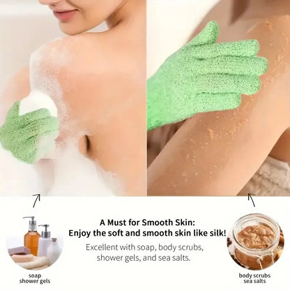 8/12Pcs Bath Glove Exfoliating Wash Skin Spa Massage Shower Scrub Scrubber,Deep Cleansing Bath Scrubber for Smooth Skin-Spa&Mas Beauty World Shop