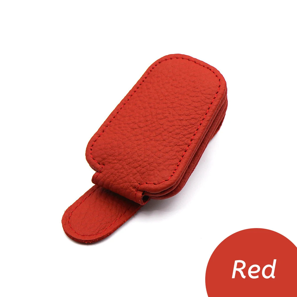 Universal Car Sunglasses Clip Card Ticket Holder Stand Fastener Pen Case Eyeglasses Sun Visor Car Accessories Beauty World Shop