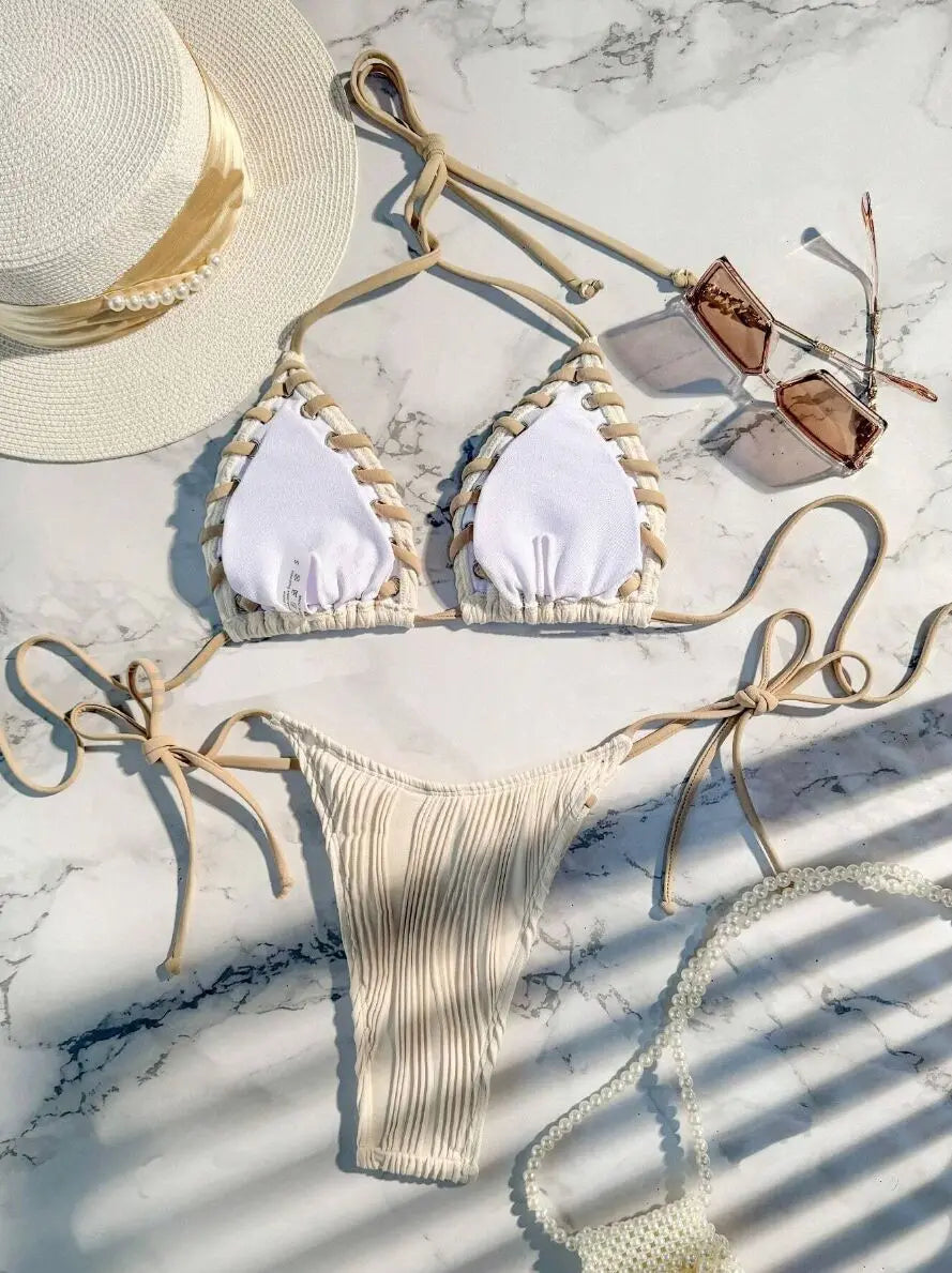 Sexy Bikinis 2026 Women's Swimwear Female Swimsuit For Swimming Wear Bathing Suits Brazilian Bikini Set Beachwear Pool Bather Beauty World Shop