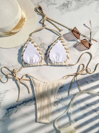 Sexy Bikinis 2026 Women's Swimwear Female Swimsuit For Swimming Wear Bathing Suits Brazilian Bikini Set Beachwear Pool Bather Beauty World Shop