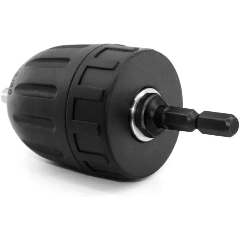 Keyless Drill Chuck Converter, 3/8 "- 24UNF Thread, Quick Change Adapter, 1/4" Hex Shank Beauty Trend Shop