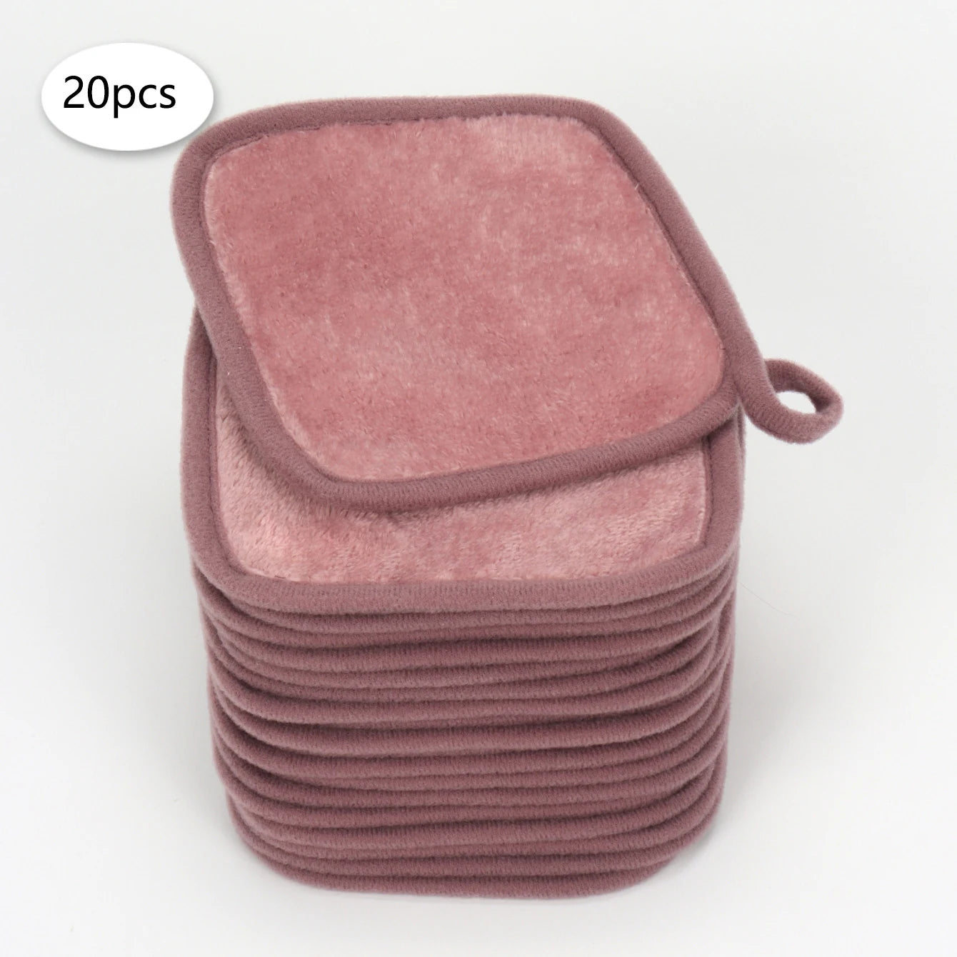5/10/20Pcs Microfiber Face Cloths Reusable Makeup Remover Cloth Makeup Towels Face Deep Cleaning Pads Skincare Beauty Tools Beauty World Shop