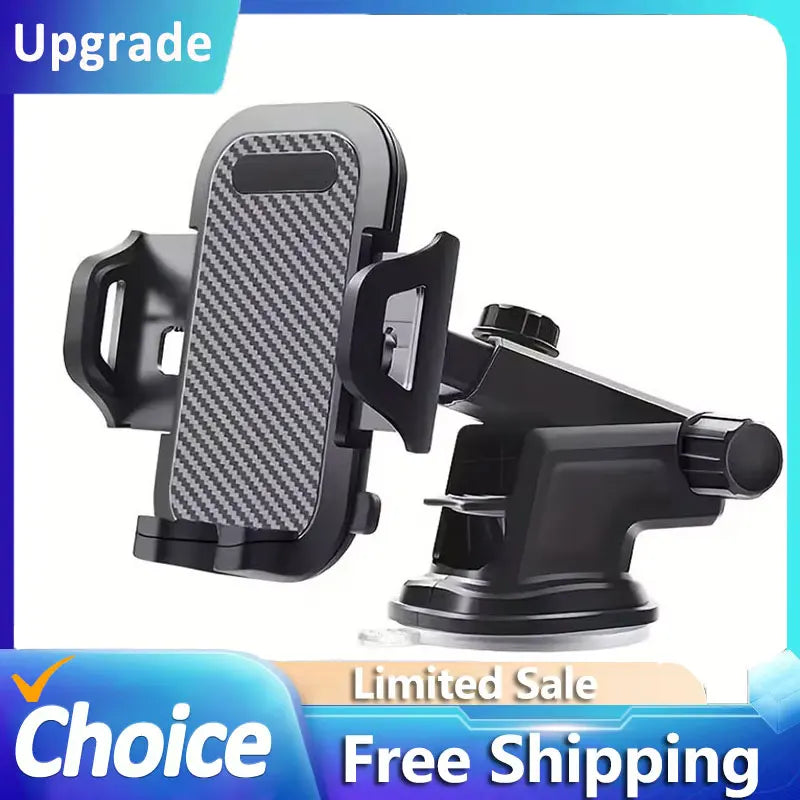 Universal Car Phone Holder Suction Cup Mount Stand for iPhone 15 Xiaomi Huawei Samsung - Mobile Phone Bracket Support Beauty World Shop