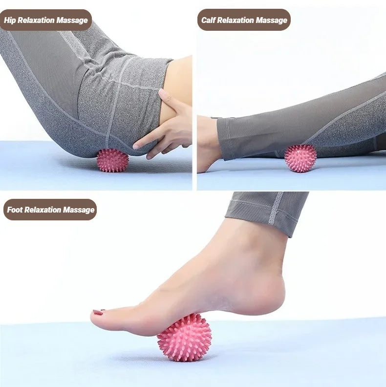 Sport Massage Ball Myofascial Release Massager Spiky Roller For Deep Tissue Trigger Point Muscle Recovery Pain Relief Durable Beauty World Shop