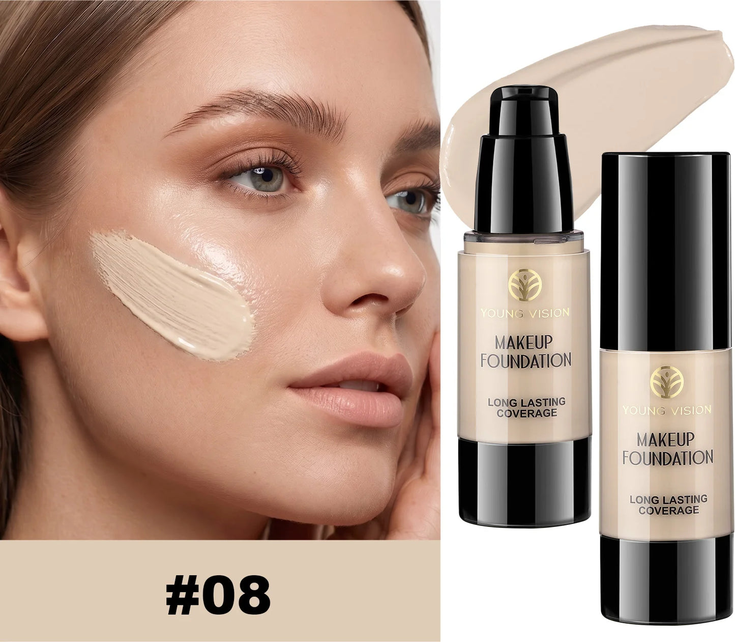 3 Colors Silky Concealer Concealer Cover Acne Marks Spots Dark Eye Circles Face Brightening Skin Whitening Concealer Beauty World Shop