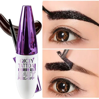 Lasting 3 Days Tattoo Easy Peel Off Eyebrow Gel Cream Types Long-Lasting Smudge-Proof Sweat Resistant  Waterproof Cosmetics Beauty World Shop