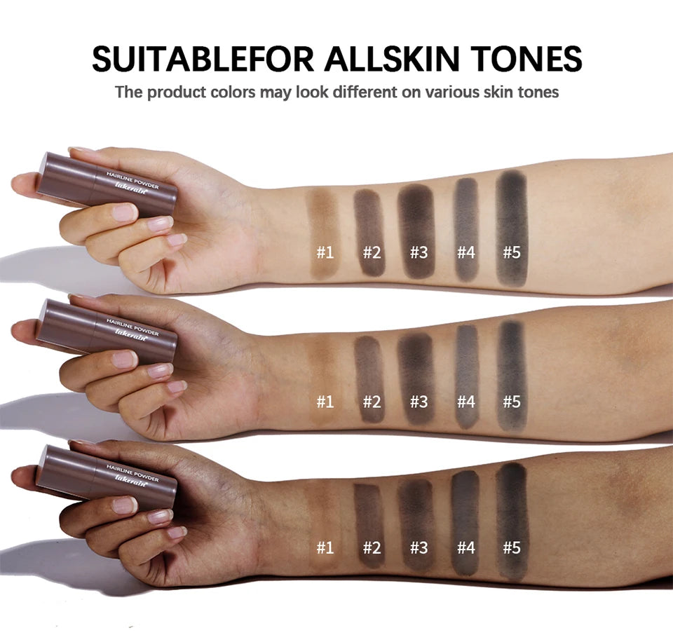 Waterproof Hairline & Root Concealer Pen – Instant Grey Coverage with Easy Blend Powder Stick for Normal Hair Beauty World Shop