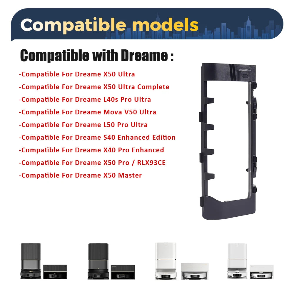 Main Brush Cover Kit Parts for Dreame X50/X50 Ultra/X50 Master/X50 Pro/S40 Enhanced/X40 Enhanced/L50 Pro Ultra Robot Vacuum Beauty World Shop
