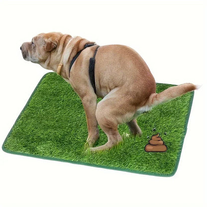 Dog Grass Mat Pee Pad Ultimate Washable Dog Grass Mat Reusable Odor-Control for Pet Training Easy-Clean Pee Pad Non-Slip Backing