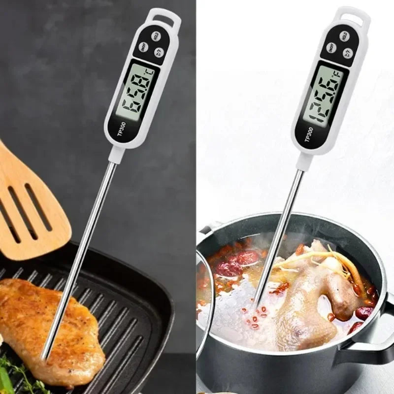 Food Thermometer TP300 Digital Kitchen Water Oil Thermometer for Meat Cooking Food Probe BBQ Electronic Oven Kitchen Tools Beauty World Shop