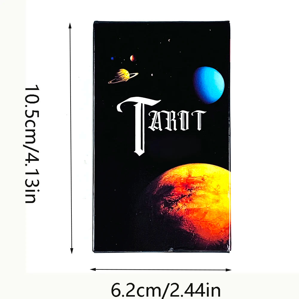 Tarot Cards For Beginners With Meaning On Them, 78pcs-Cards Fortune Telling Game Family Party Entertainment Cards Game Beauty World Shop