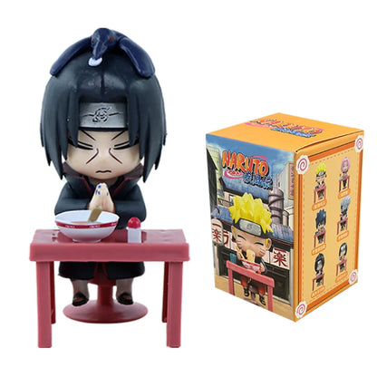 2026 In Stock Hot Sale Bandai Naruto Breeze Ramen Lamian Noodles Theme Blind Box Handmade Ornament Gift Naruto Sasuke Model Toys Beauty World Shop