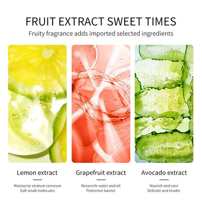 5Pcs/set Fruit Plant Fragrance Hand Cream Sets Moisturizing Repair Anti Dry Hand Lotion Sets Hands Skin Care Products Beauty Trend Shop