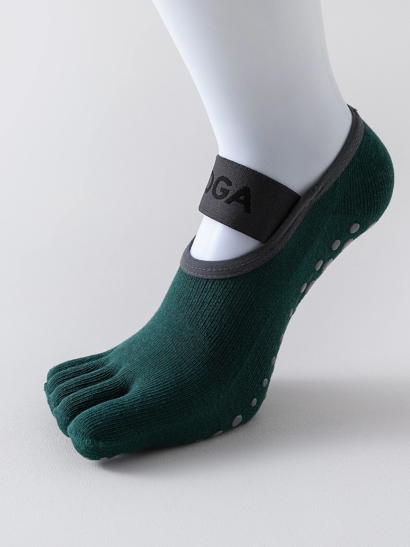 1 Pair of Women's Five Finger Socks Professional Anti Slip Cotton Absorbs Sweat Yoga Socks Pilates Fitness Socks Beauty World Shop