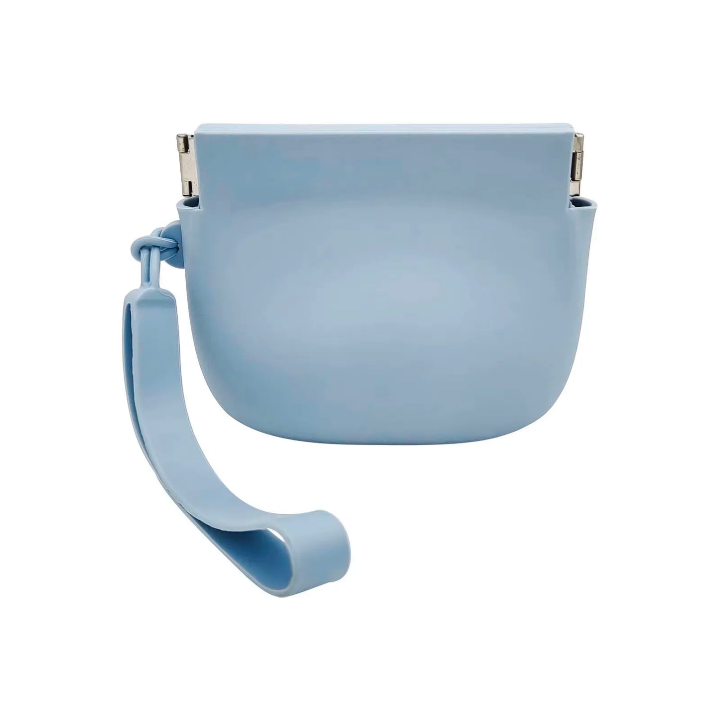 Silicone Dog Treat Bag with Hinge Portable Easy-Open Snack Pouch for Training And Walking