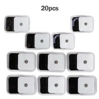 20pcs 4x4cm white