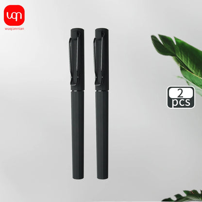 WQN-2/5/10PCS Simple Black Gel Pens, Smooth Writing, Comfortable to Hold, Signature Pens for School and Office Supplies Beauty World Shop