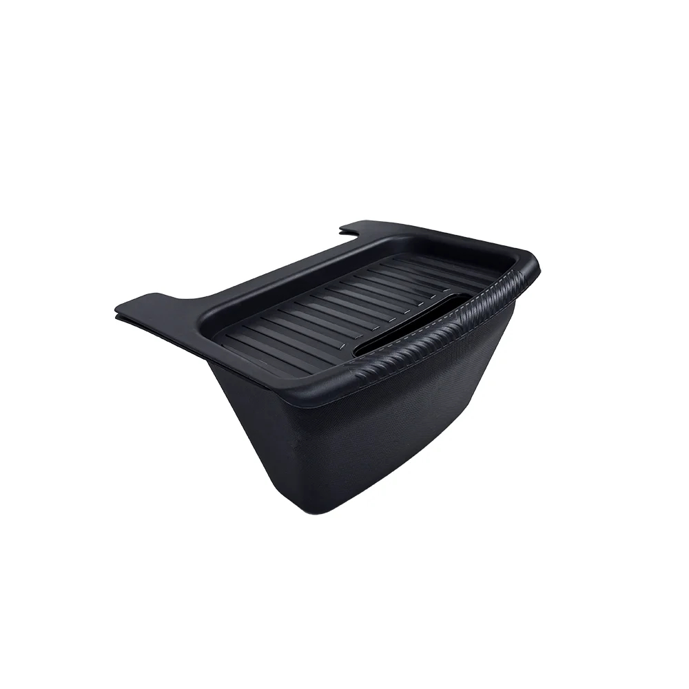 Rear Seat Storage Box for Tesla New Model Y 2025-2020 Launch Juniper Organizer Bins Backseat Trash Can Garbage Bag Tray Beauty World Shop