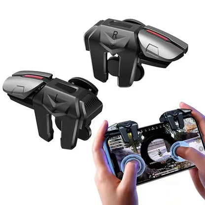 G21 Mobile Gam-ing Triggers Ergonomic Trigger Retractable Phone Game Controller Avoid Sensitive Shot Aim Buttons Minimal Plug Beauty World Shop