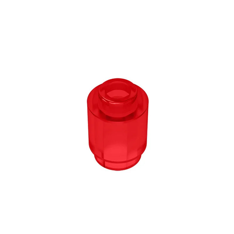 MOC 10PCS 3062 Round 1x1 Building Blocks High-Tech 30068 House Castle Bricks Educational Particle Toys Children Birthday Gifts Beauty World Shop