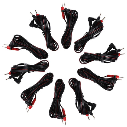 Electrode Lead Wires TENS Conductive Standard Pin for Ems Massage Electrode Pad Standard Pin  Digital Tens Machine Health Care Beauty World Shop