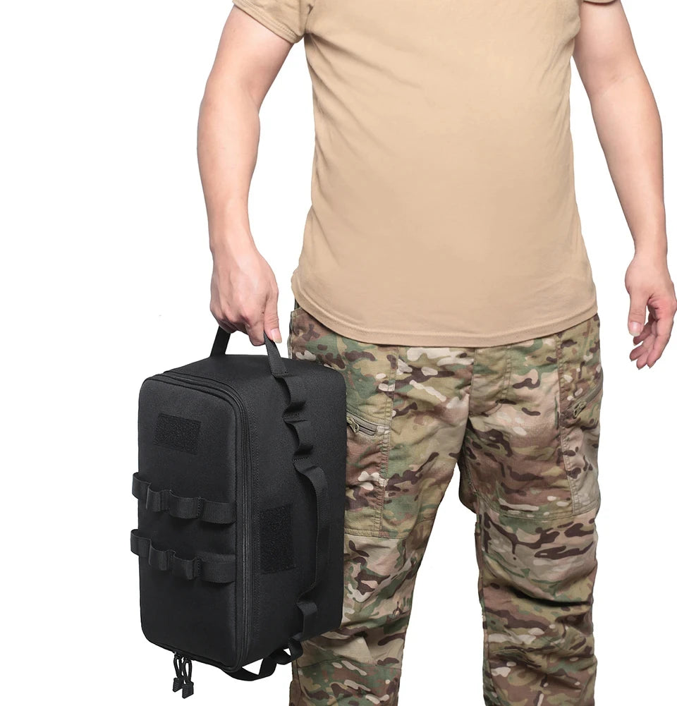 Outdoor Camping Gas Tank Storage Bag Large Capacity Ground Nail Tool Bag Gas Canister Picnic Cookware Utensils Kit Bag Beauty World Shop