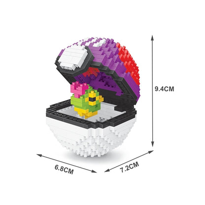 75 Style Building Blocks Assembly Anime Picachu Charizard Doll Blastoise Bulbasaur Gengar Bricks Figures Toy for Kid Gift Beauty World Shop