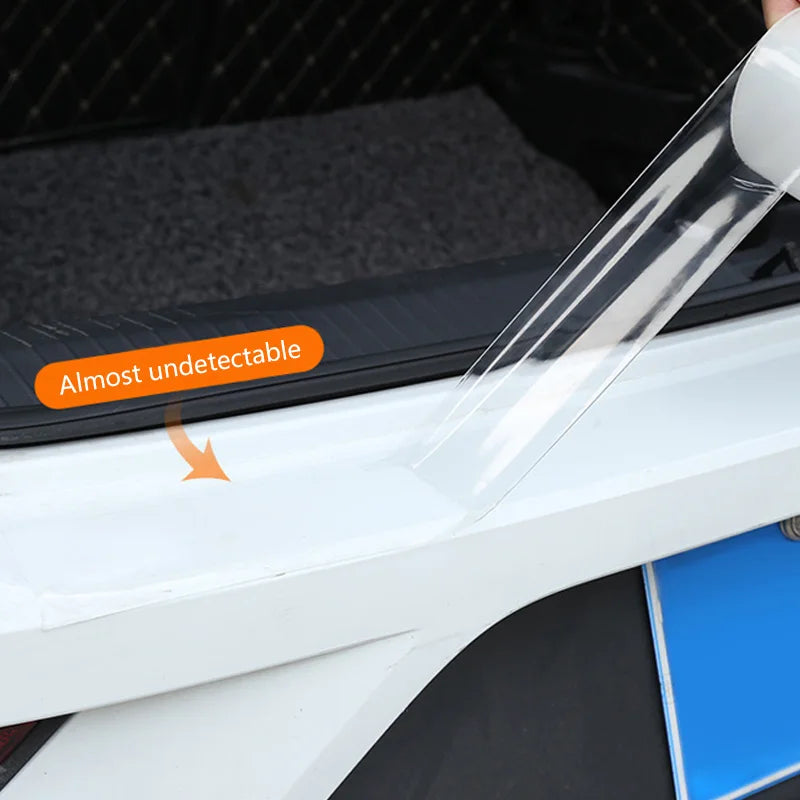Car Stickers Door Sill Protector Universal Car Door Edge Sticker Anti Scratch Car Bumper Protection Film Car-Styling Accessories Beauty World Shop