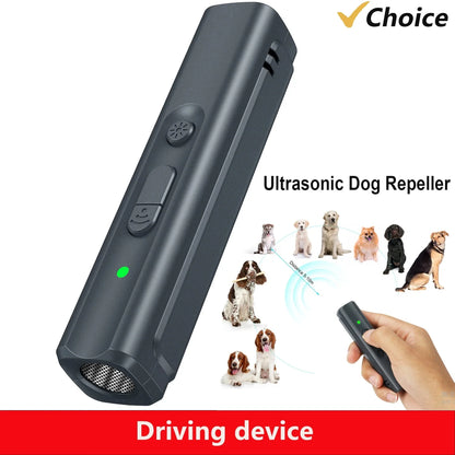Powerful Ultrasonic Dog Anti Bark Device Portable Dog Barking Deterrent Stop Dog Barking Device Ultrasonic Dog Repellent 16.4ft Beauty World Shop