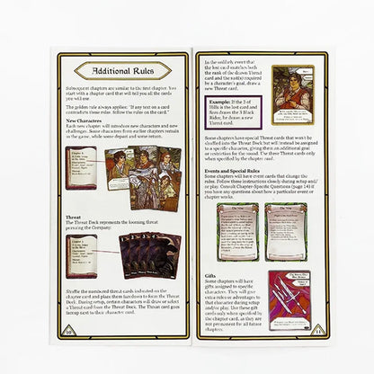 Board Game The Rings  of The Ring Trick-Taking Game Bilingual Board Game Cooperative Strategy Card Game Adventure Beauty World Shop